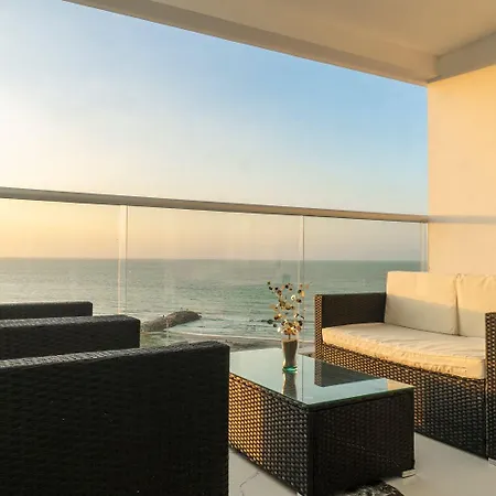Cb1005 Lujosa Vista-mar Atardecer Hermoso Apartamento *