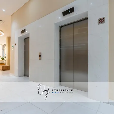 Apartamento Cb1005 Lujosa Vista-mar Atardecer Hermoso Cartagena
